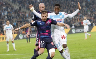 Aaron Leya Iseka n'aura pas sa chance à Montpellier après être entré enjeu contre Bordeaux.