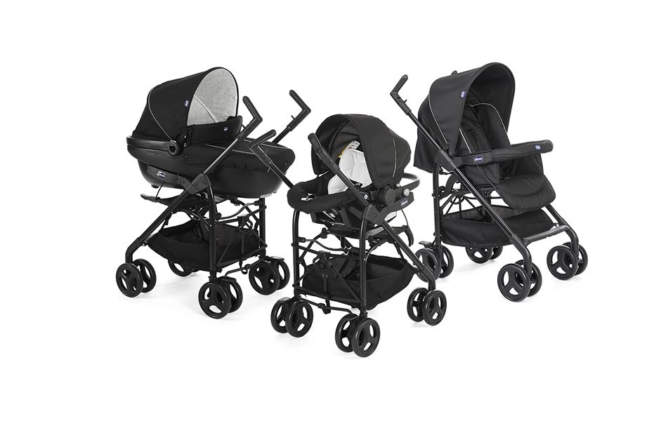 Poussette trio on sale peu encombrante