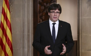 Le président catalan Carles Puigdemont