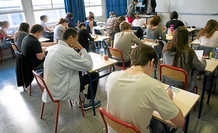 Les lycéens ont passé la première épreuve du baccalauréat (archives).