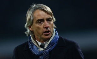 Roberto Mancini, le 24 janvier 2016 à San Siro.