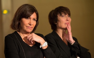 Anne Hidalgo, le 8 décembre dernier, lors de la présentation d'Utilib, le nouveau service d'autopartage proposée à Paris.