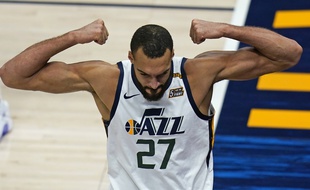 Rudy Gobert avec le Utah Jazz