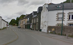 Vue de la rue du Caire à Pontivy.