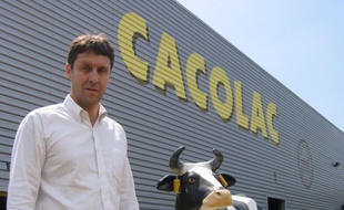 Christian Maviel est le directeur de la PME Cacolac, installée à Léognan, en Gironde.