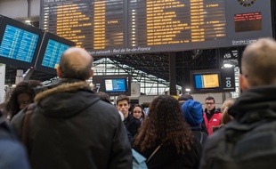 Gare Saint-Lazare à Paris (image d'illustration).