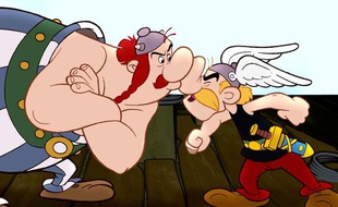 Une scène du film «Asterix et les Vikings».
