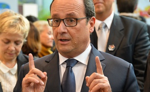 François Hollande au Salon de l'agriculture en 2014 (archive).