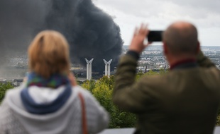 L'usine Lubrizol de Rouen a été touchée par un incendie le 26 septembre dernier.