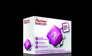 Auchan se lance sur le marché des fournisseurs d'accès à internet.