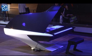 Piano Peugeot design lab pour Pleyel au mondial de l'automobile 2012