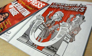 Un dessin de Plantu comparant Marine de Le Pen et Jean-Luc Mélenchon, paru dans l'«Express» le 19 janvier 2011.