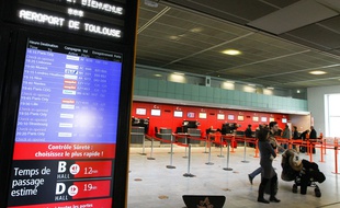 La hall C de l'aéroport Toulouse-Blagnac.