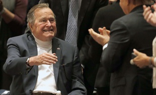 George Bush senior en 2014.