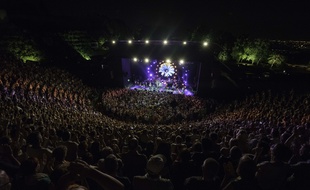 Le théâtre antique des Nuits de Fourvière, ici pour un concert de Michel Polnareff en 2018.