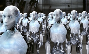 Des robots du film «I, robot»