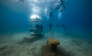 L'Aquabulle exposée au musée subaquatique de Marseille