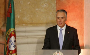 Le président du Portugal Anibal Cavaco Silva, le 30 octobre 2015, à Lisbonne