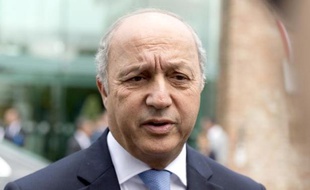 Le chef de la diplomatie française, Laurent Fabius, le 13 juillet 2014 à Vienne