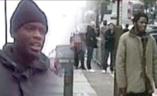 Les deux suspects de l'attentat de Woolwich, à Londres, le 22 mai 2013.