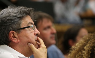Mélenchon en pleine réflexion
