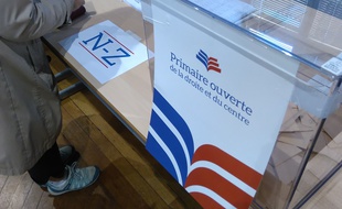 Un bureau de vote du centre-ville de Toulouse, le 20 novembre 2016, lors du premier tour de la primaire de la droite et du centre.