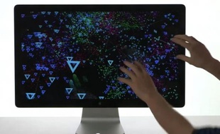 «The Leap», un périphérique de Leap Motion, permet un contrôle gestuel de son PC. Il doit sortir lors de l'hiver 2012 et devrait coûter 70 dollars.