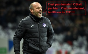 Pascal Dupraz n'engueule pas que ses joueurs... Le public du Stadium en prend aussi pour son grade.