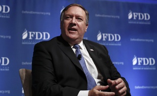 Le directeur de la CIA Mike Pompeo à Washington, le 19 octobre 2017.