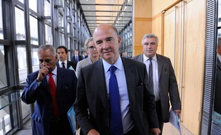 Pierre Moscovici, le 28 août à Bercy.