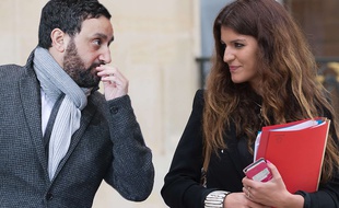 Ce qu'aurait pu être notre photo de Cyril Hanouna et Marlène Schiappa si nous avions assisté à leur rencontre.