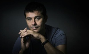 L'écrivain français Laurent Binet, le 8 juillet 2015 à Paris