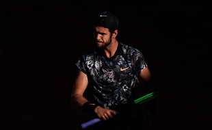 Le Russe Karen Khachanov est parti pour détruire Juan Martin Del Potro, le 3 juin 2019 à Roladn-Garros.