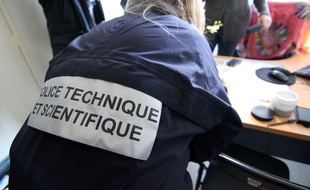 Illustration d'une intervention de la police technique et scientifique, ici à Rennes.