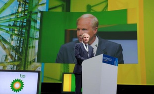 Le directeur général de BP Bob Dudley, le 2 juin 2015 à Paris