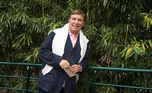 Jean-Pierre Foucault à Roland-Garros en 2013.