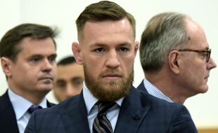 Conor McGregor au tribunal de Brooklyn, le 14 juin 2018.
