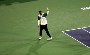 Monfils n'a pas pu jouer son quart à Indian Wells.