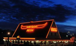 Un restaurant de la chaîne Buffalo-Grill, le 13 février 2013 à Quimper
