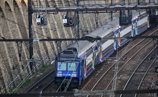 Illustration d'un Transilien.