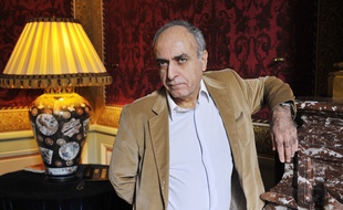 Ziad Takieddine photographié dans son hôtel particulier de Paris, en 2012.