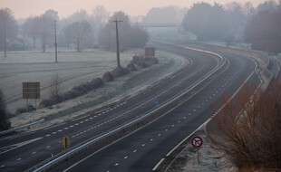 Les autoroutes ont souvent été vides ou presque pendant le confinement. (illustration)