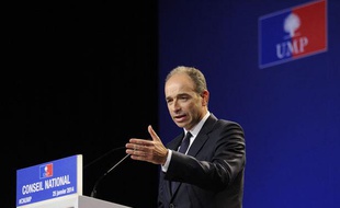 Jean-François Copé, président de l'UMP le 25 janvier 2014.