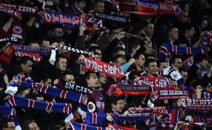 Illustration de supporters caennais lors de la rencontre entre Caen et Bordeaux le 7 mars dernier.