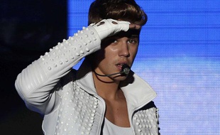 Justin Bieber en concert à Asuncion (Paraguay) le 6 novembre 2013