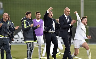Zinedine Zidane entraîne l'équipe réserve du Real depuis deux ans.