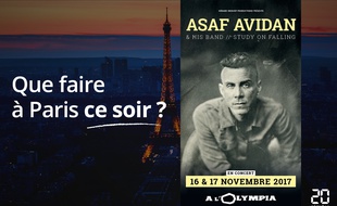 Asaf Avidan sera ce soir et vendredi soir à l'Olympia.