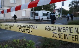 Un ruban de gendarmerie. (illustration)