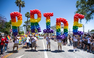 La parade de la Gay Pride à Los Angeles en 2018.