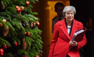 Theresa May, première ministre britannique, le 5 décembre 2018 à Londres.